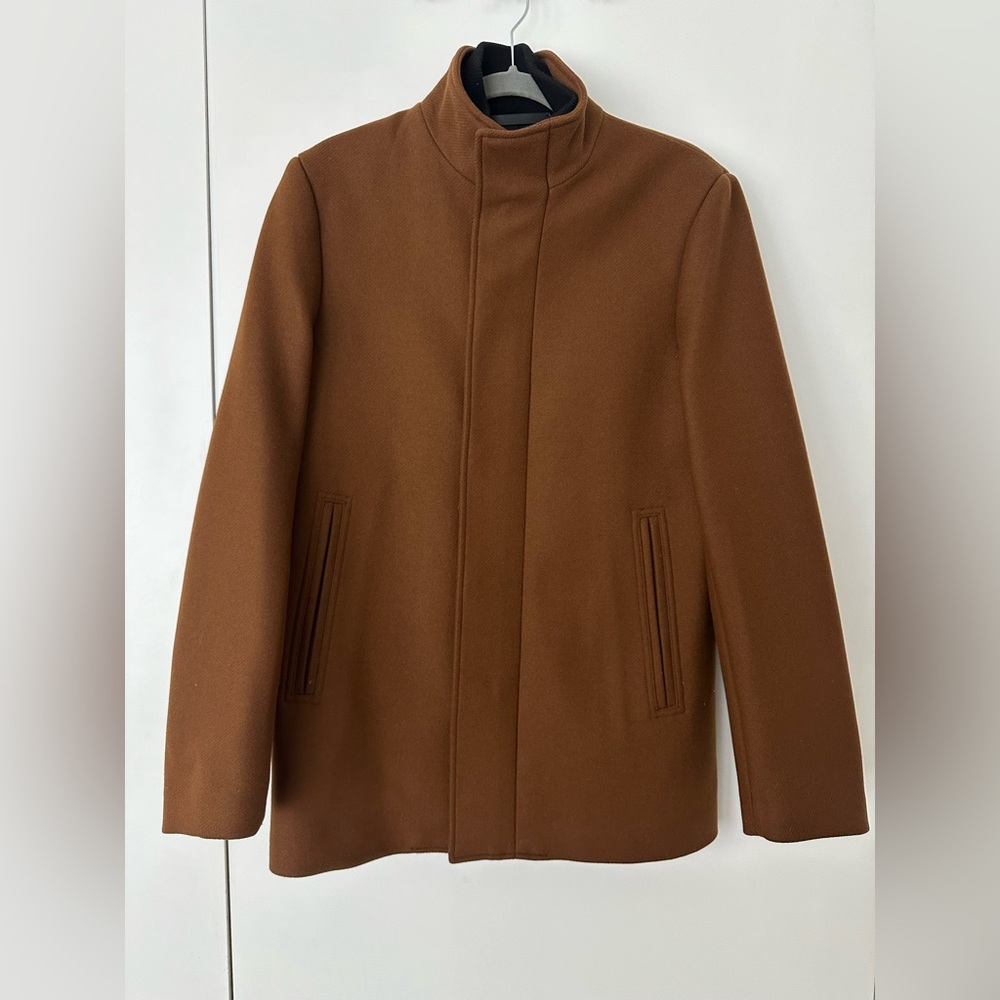 Theory men’s wool coat